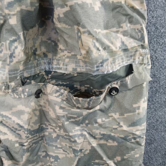 U.S. Army Improved Rainsuit Parka Jacket Mens Size M Green Digital Camo - Picture 13 of 15